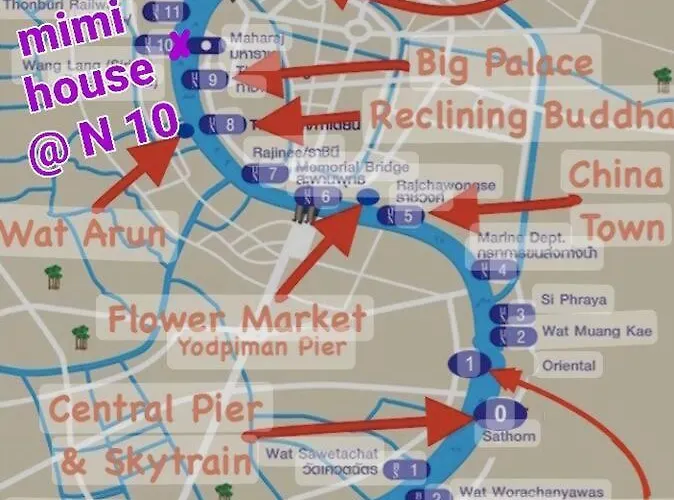 公寓 Mimi Cozy Apartment- Old Town Siriraj Wanglang Market *